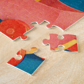 Puzzle deux perroquets (Côté)