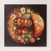 Puzzle Deux petites filles adorables elfes (Horizontal)