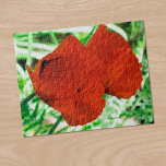 Puzzle Deux Photos Orientales Fleur Photo<br><div class="desc">Une forte brise pousse deux Poppies Orientales dans le cadre, leurs pétales rouges-oranges, en papier de tissu, vibrants, faisant face à droite. Une faible profondeur de champ et la lumière du soleil font des feuilles et des herbes de l'arrière - plan une variété de verts indistincts. L'arrière - plan lumineux...</div>