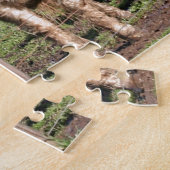 Puzzle Deux poneys miniatures dans un paddock (Côté)