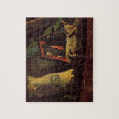 Puzzle Deux sacs et une bouteille par Vincent van Gogh (Vertical)