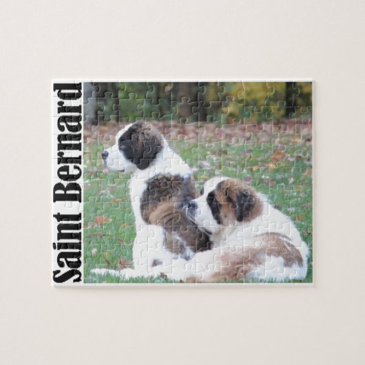 Puzzle Deux Saint-Bernard (Horizontal)