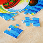 Puzzle Deux Santas (Côté)