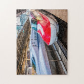 Puzzle Deux Shinkansen à la gare de Tokyo (Vertical)