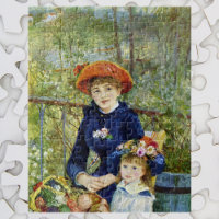 Deux Soeurs (En Terrasse) De Pierre Renoir