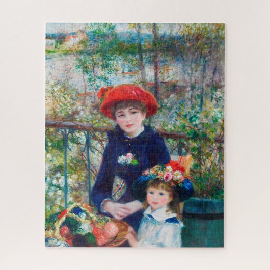 Puzzle Deux Soeurs (En Terrasse) Pierre Auguste Renoir (Vertical)