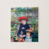 Deux Soeurs - Renoir Impressionniste Peinture 1881