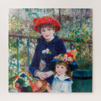 Puzzle Deux Soeurs - Renoir Impressionniste Peinture 1881