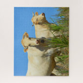 Puzzle Deux vaches en France (Vertical)