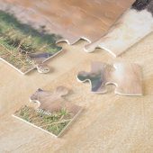 Puzzle Deux Vannières tziganes noires et blanches (Côté)