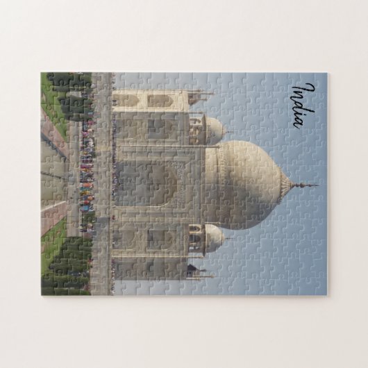 Puzzle devant du taj mahal (Horizontal)