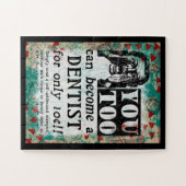 Puzzle Devenez Dentiste - Drôle Annonce Vintage (Horizontal)