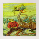 Puzzle "Devil Fish Tentacle !" (Vertical)