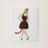 Puzzle devil girl (Vertical)