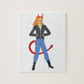 Puzzle devil girl   (Vertical)