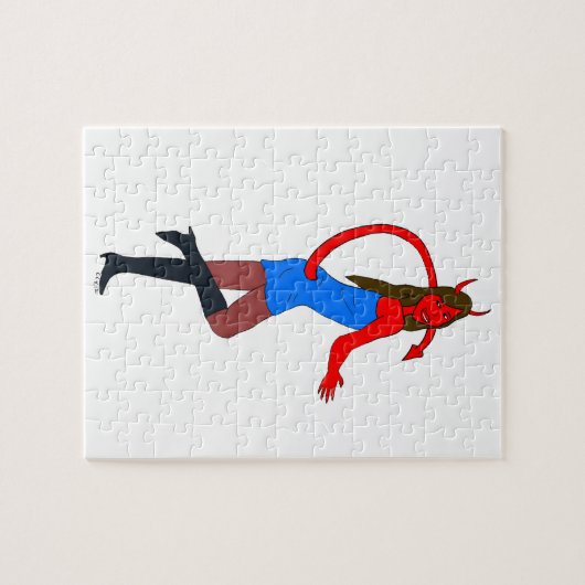 Puzzle devil girl     (Horizontal)