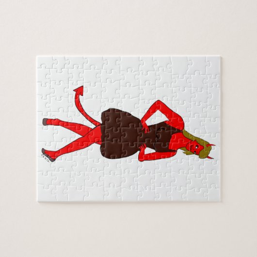 Puzzle devil girl     (Horizontal)