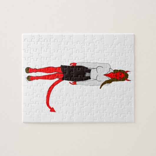 Puzzle devil girl    (Horizontal)