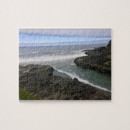 Puzzle Devil's Churn, cape Perpetua, OR (Horizontal)