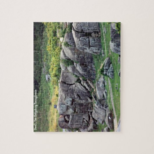 Puzzle Devil's Den Gettysburg Pennsylvanie (Vertical)