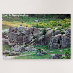 Puzzle Devil's Den Gettysburg Pennsylvanie