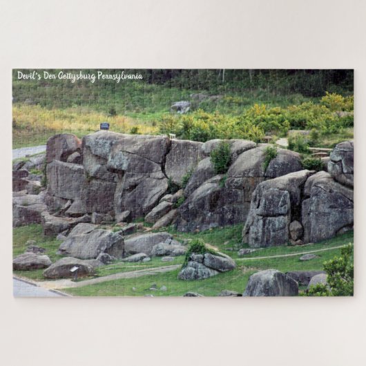 Puzzle Devil's Den Gettysburg Pennsylvanie (Horizontal)
