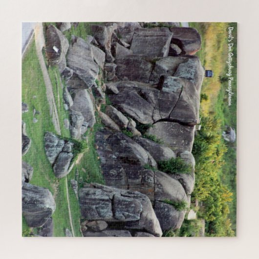 Puzzle Devil's Den Gettysburg Pennsylvanie (Horizontal)