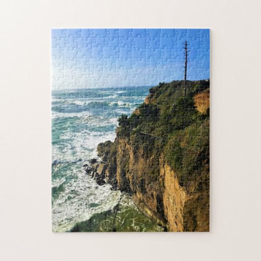 Puzzle Devil's Punchbowl State Park, Newport, Oregon (Vertical)