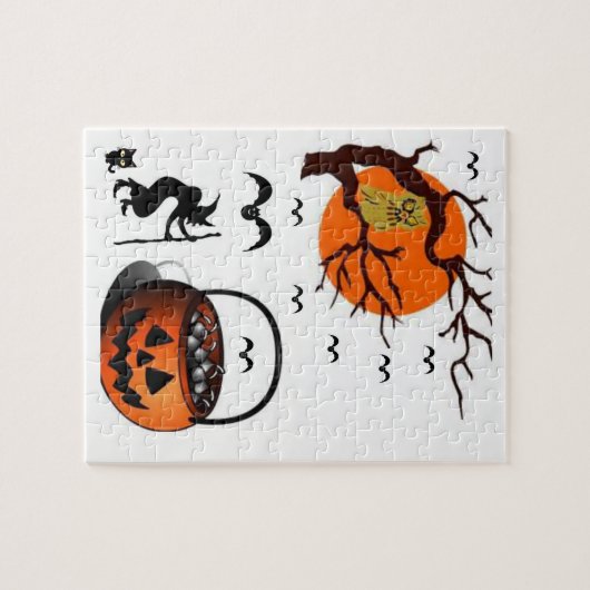 Puzzle d'Halloween (Horizontal)
