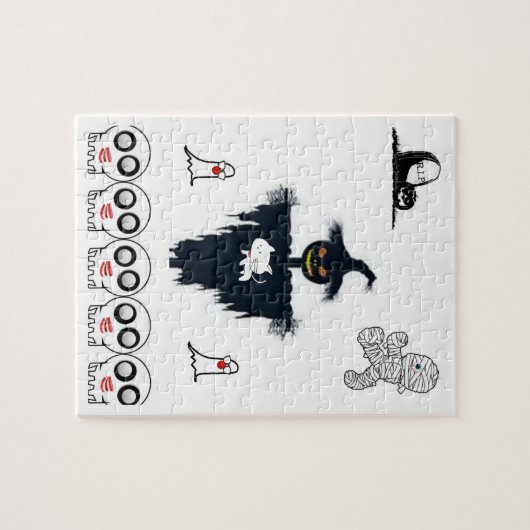 Puzzle d'Halloween (Horizontal)