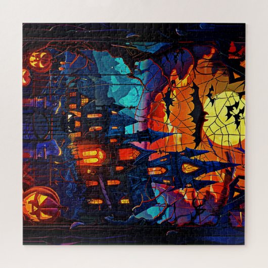 Puzzle d'Halloween (Horizontal)