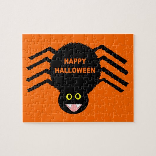Puzzle d'Halloween Black Spider (Horizontal)