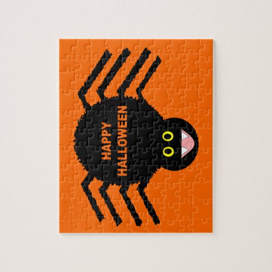 Puzzle d'Halloween Black Spider (Vertical)