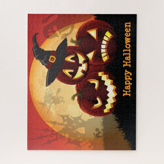 Puzzle d'Halloween éffrayant (Vertical)