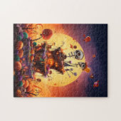 Puzzle d'Halloween éffrayant (Horizontal)