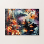 Puzzle d'Halloween éffrayant (Horizontal)