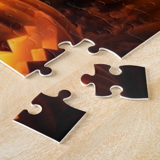Puzzle d'Halloween éffrayant (Côté)
