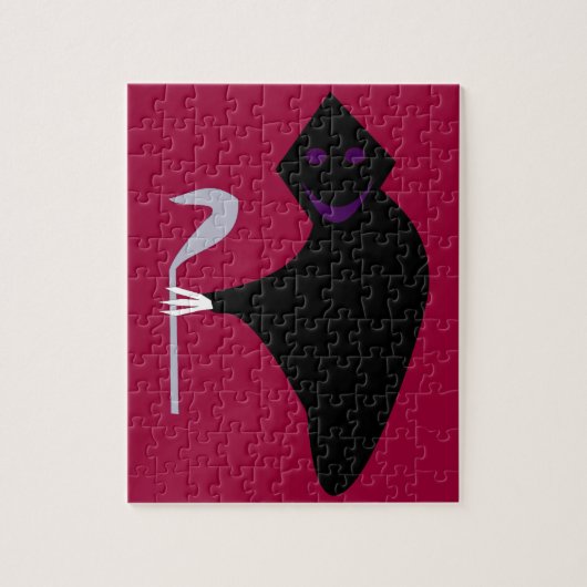 Puzzle d'Halloween faucheuse (Vertical)