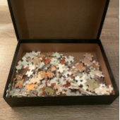 Puzzle d'histoire naturelle du tigre de dent sabre