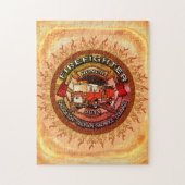 Puzzle d'honneur pompier (Vertical)