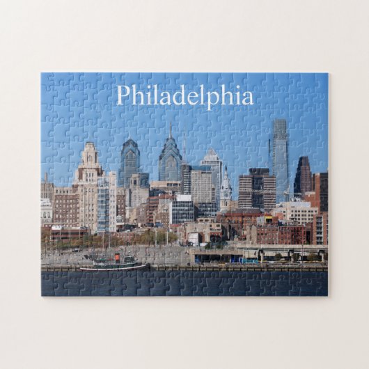 Puzzle d'horizon de Philadelphie (Horizontal)