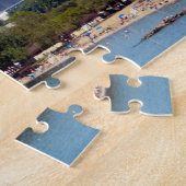 Puzzle d'horizon d'été de Cleveland, Ohio (Côté)