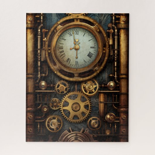 Puzzle d'horloge Steampunk (Vertical)