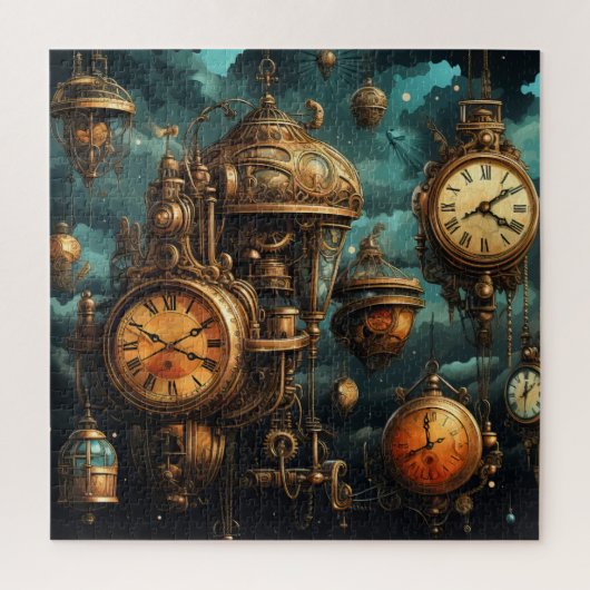 Puzzle d'horloges Steampunk (Vertical)
