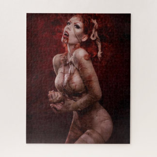 Puzzle d'horreur des vampires sexy