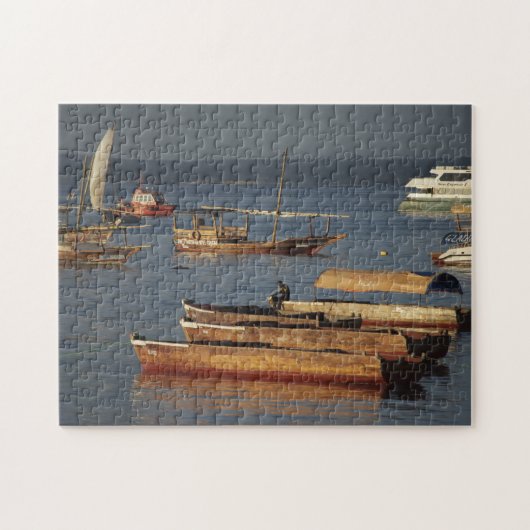 Puzzle Dhow sur un lac en Tanzanie (Horizontal)