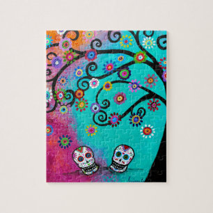 Puzzle Dia de los Muertos Couple