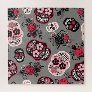 Puzzle Dia de los Muertos : Motif Vintage