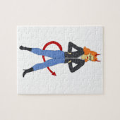 Puzzle diable fille   (Horizontal)