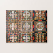 Puzzle Diagramme cosmique de Mandala pour la méditation (Horizontal)